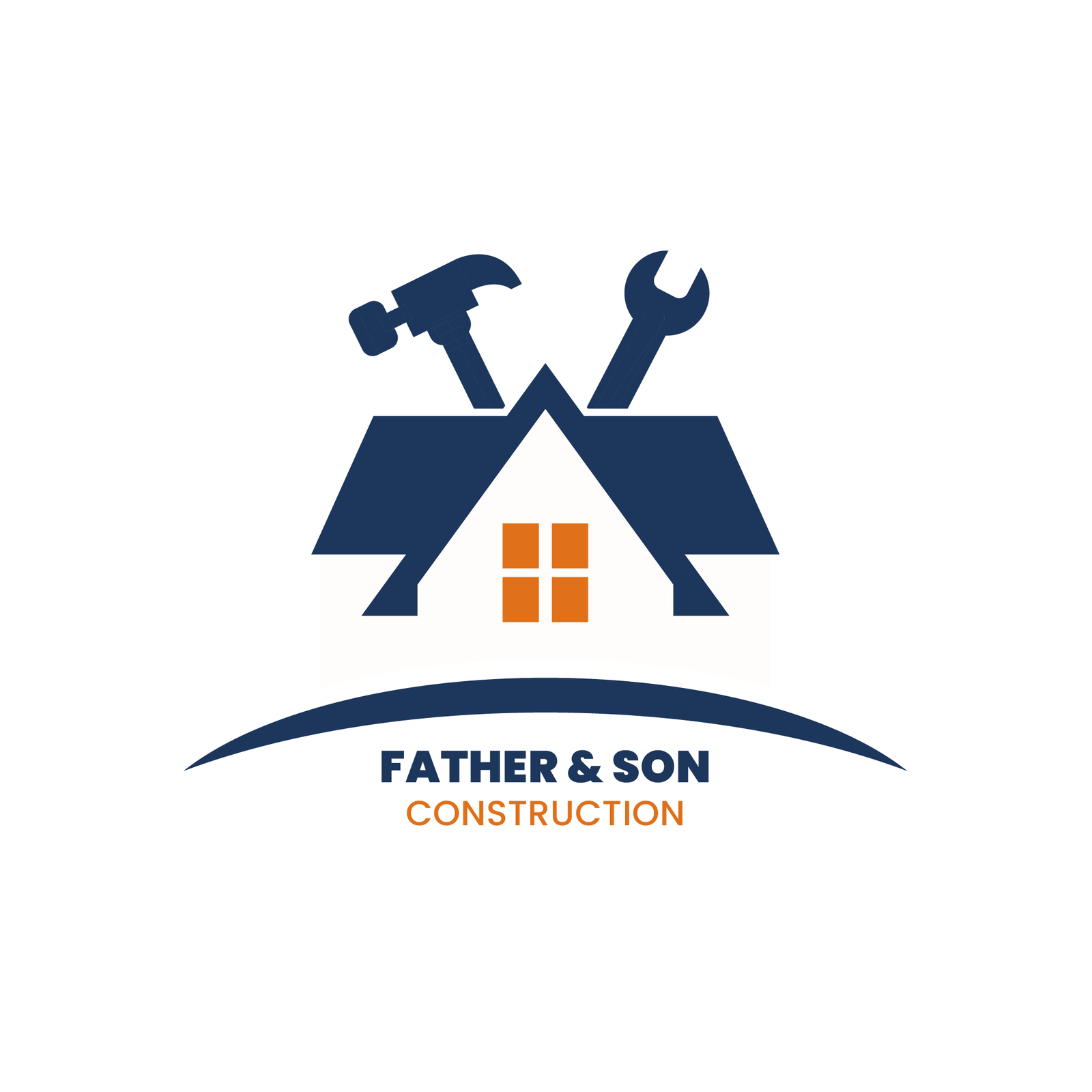 Father & Son Construction logo